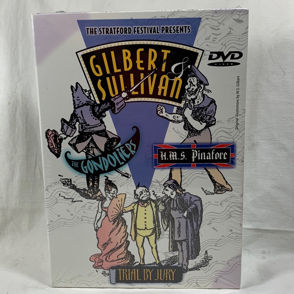 Gilbert & Sullivan, H.M.S. Pinafore +2 - The Stratford Festival DVD *sealed*